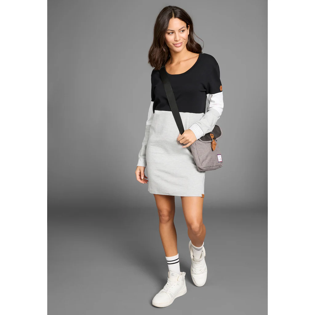 KangaROOS Sweatkleid im Colorblock-Design - NEUE KOLLEKTION