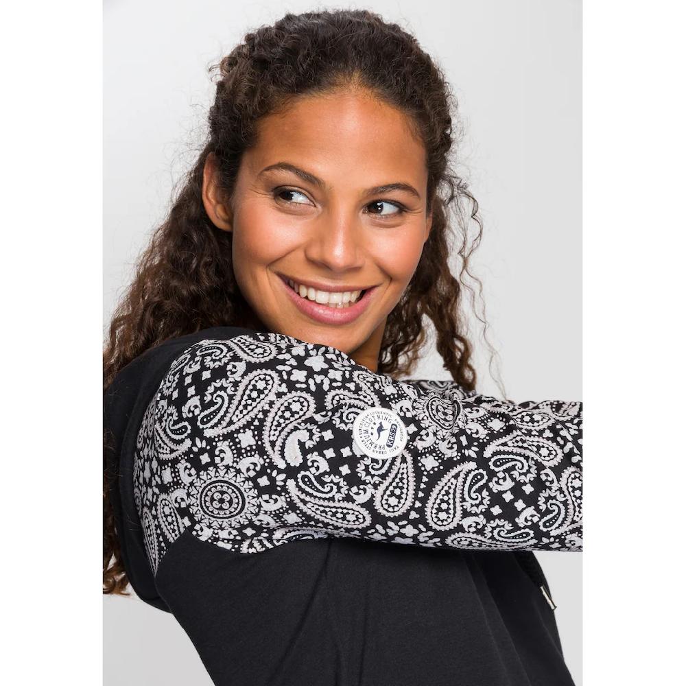 KangaROOS Sweatkleid Mini-Länge Sportlicher Stil Aus Baumwolle Langärmlig