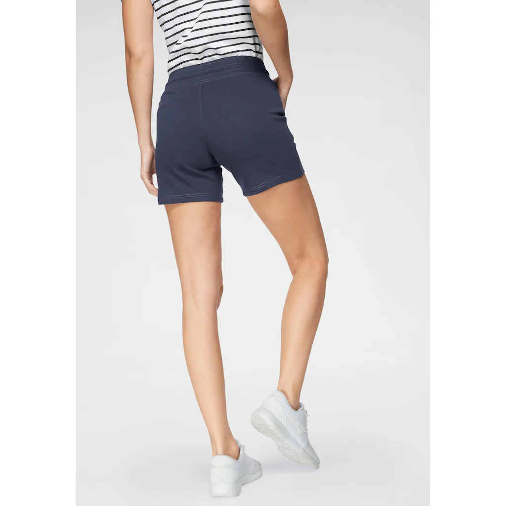 KangaROOS Sweatshorts Mit Kontrastfarbener Kordel Und Kleinem Label-Print