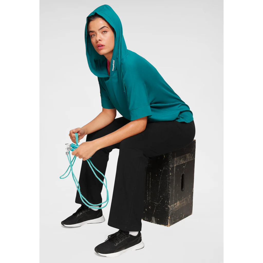 KangaROOS T-Shirt Kurzarm Lässige Passform Aus Baumwolle