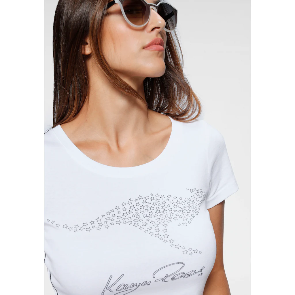 KangaROOS T-Shirt Kurzarm Sehr Figurbetonte Passform