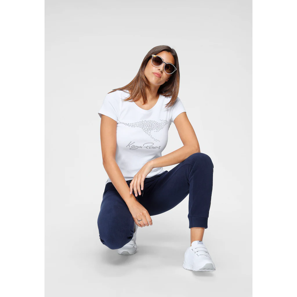 KangaROOS T-Shirt Kurzarm Sehr Figurbetonte Passform