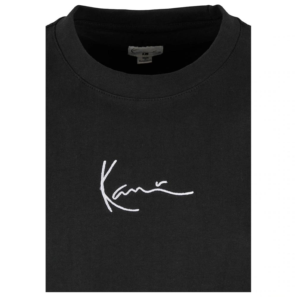 Karl Kani Kurzarmshirt »Karl Kani Herren KKMQ12001 SMALL SIGNATURE TEE BLK« (1 Tlg.)