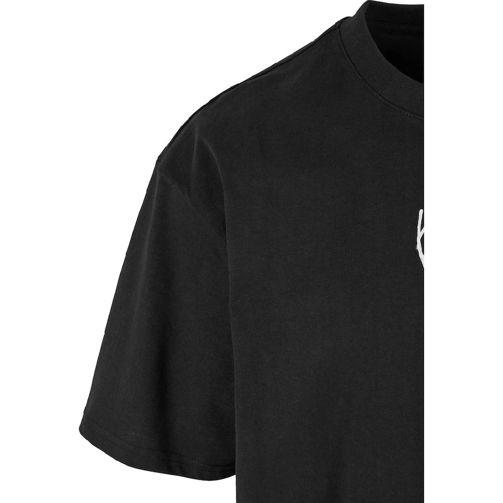 Karl Kani Kurzarmshirt »Karl Kani Herren KKMQ12001 SMALL SIGNATURE TEE BLK« (1 Tlg.)