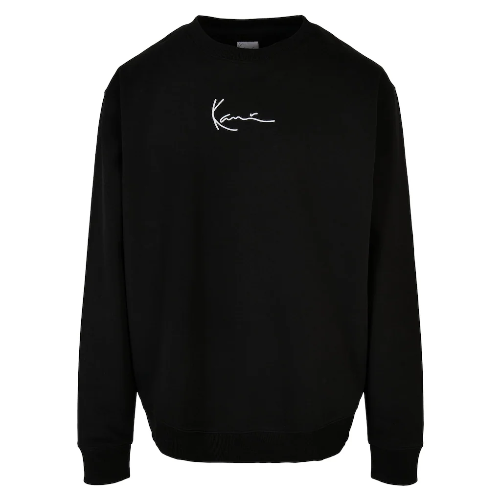 Karl Kani Rundhalspullover »Karl Kani KK Small Signature Crew black« (1 tlg.)