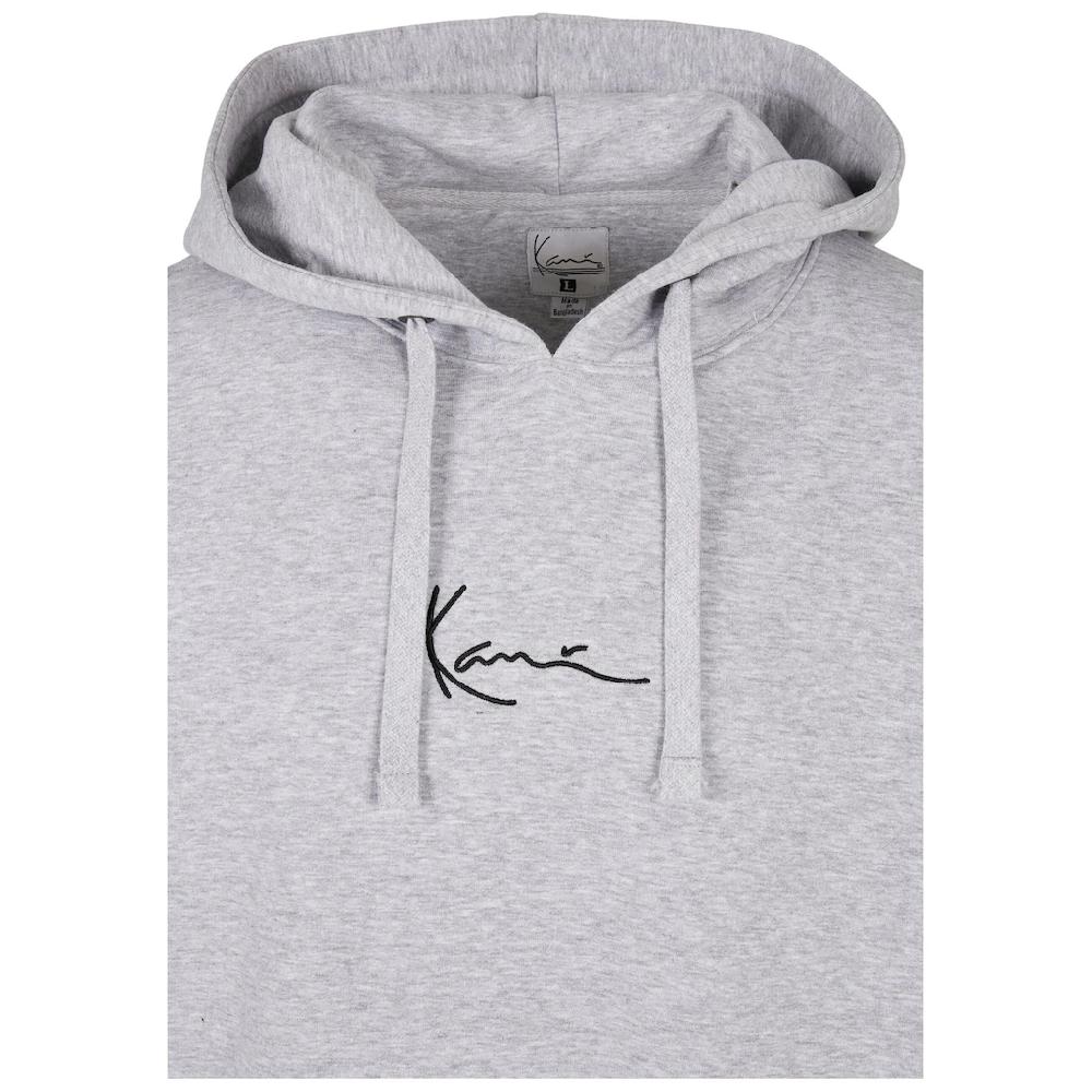 Karl Kani Sweatshirt »Karl Kani Männer KKMQ32061GRY Small Signature Hoodie Ash Grey« (1 Tlg.)