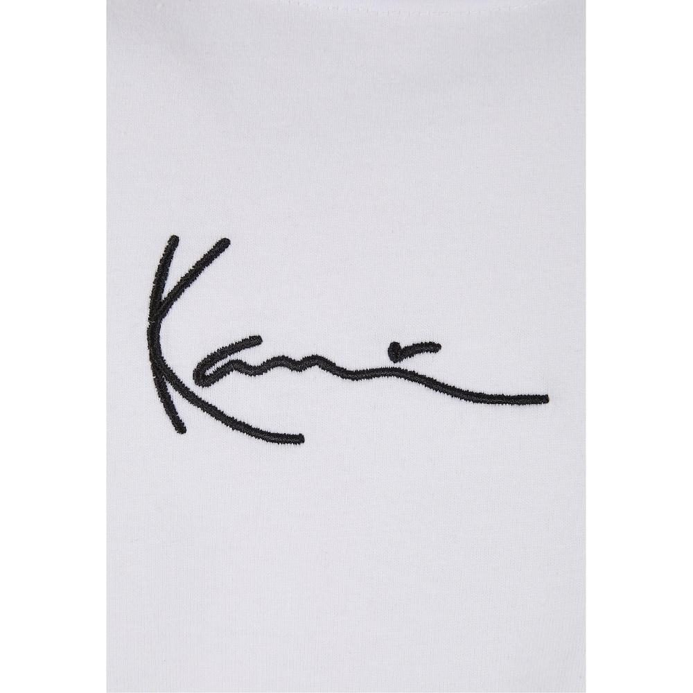 Karl Kani T-Shirt »Karl Kani Herren Small Signature Black Logo Tee White« (1 Tlg.)