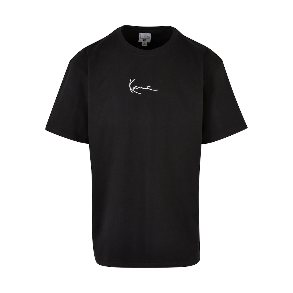 Karl Kani T-Shirt »Karl Kani Herren Small Signature Glow Logo Tee black« (1 tlg.)