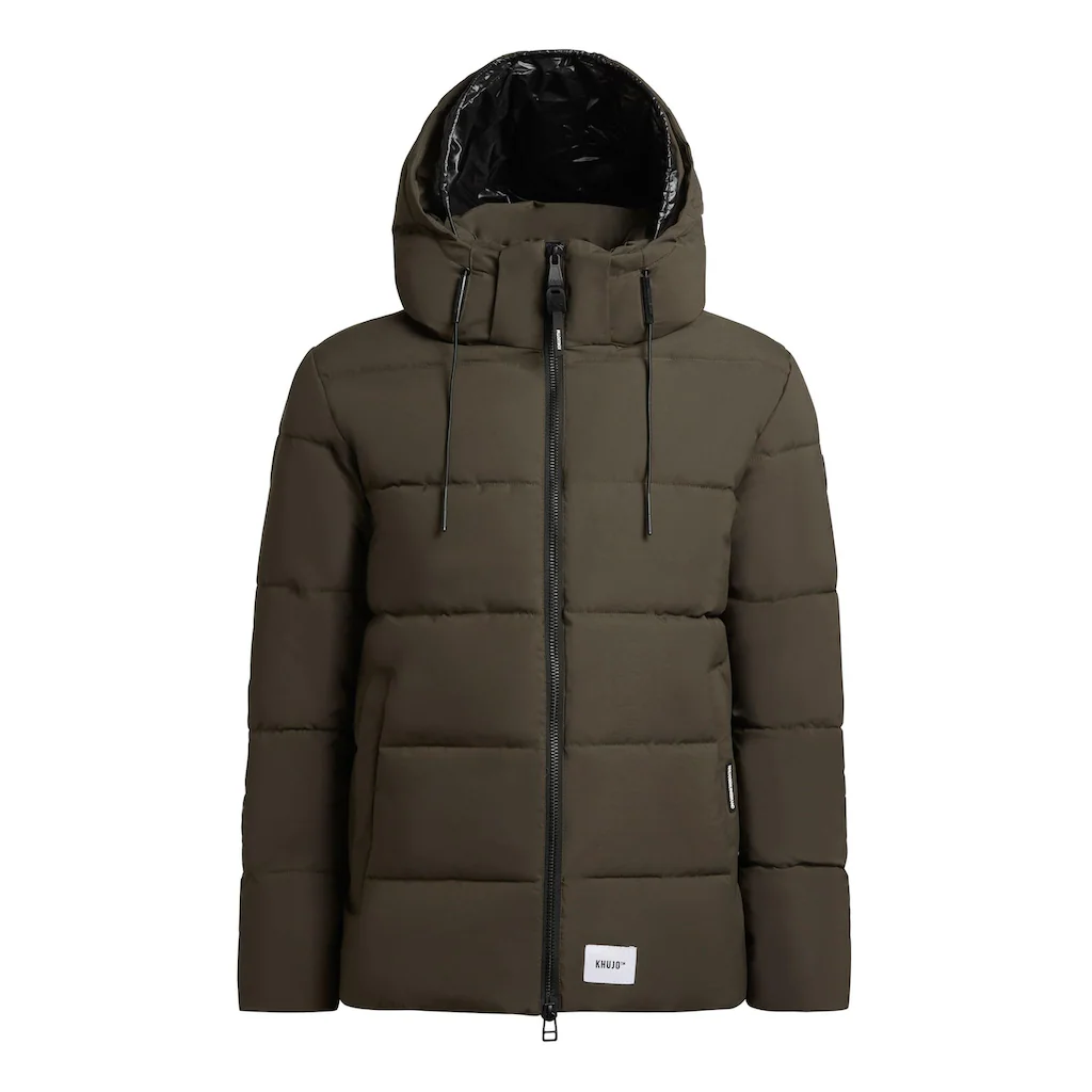 khujo Winterjacke »Loga2« mit Kapuze Steppjacke mit abnehmbarer Kapuze und Rucksackträgern ▷ kaufen