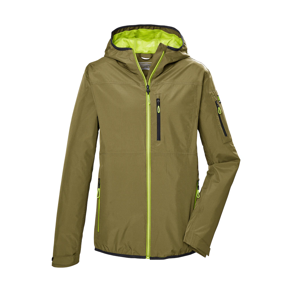 Killtec Outdoorjacke »KOS 110 MN JCKT« Leichte wasserdichte Herrenjacke atmungsaktiv nachhaltig kompakt
