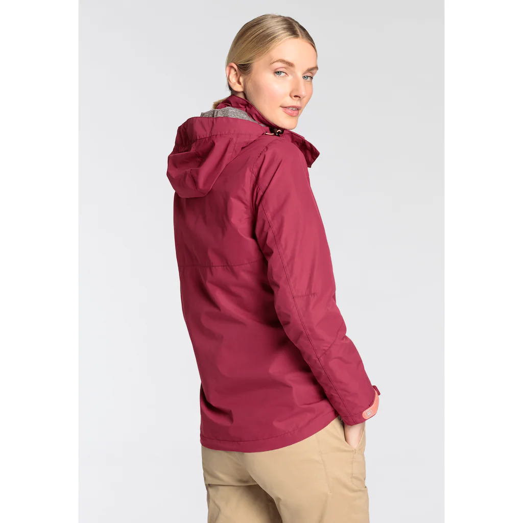 Killtec Regenjacke Mit Kapuze Wasser- & Winddicht & Leicht & Abzippbarer Kapuze