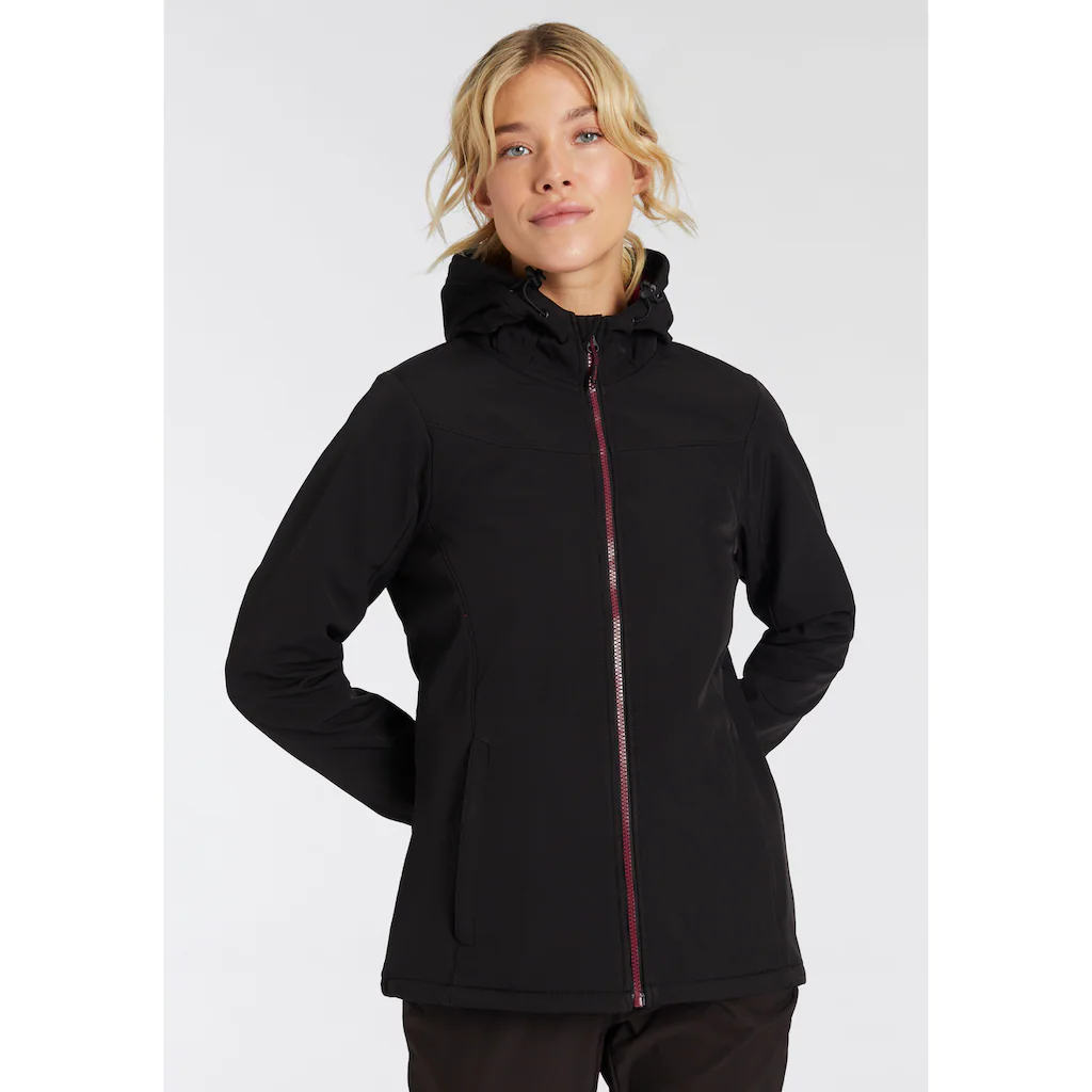Killtec Softshelljacke »KOS 179 WMN SFTSHLL JCKT 2« mit Kapuze