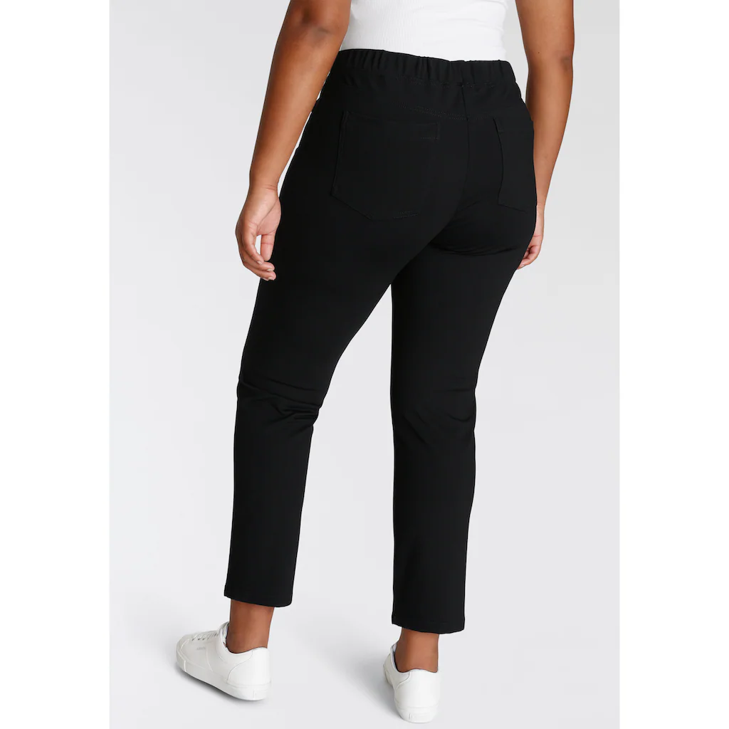 KjBRAND Jerseyhose »Jenny« Mit Elastischem Schlupfbund