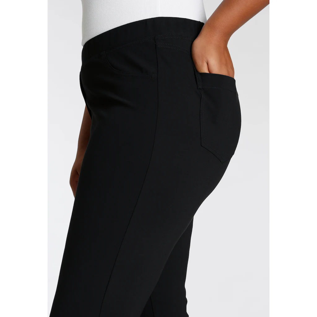 KjBRAND Jerseyhose »Jenny« Mit Elastischem Schlupfbund