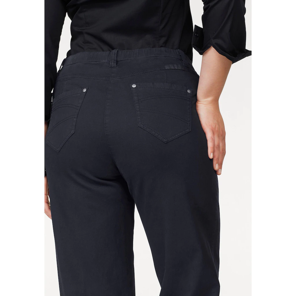 KjBRAND Straight-Jeans »Babsie« Mit Weitem Oberschenkel