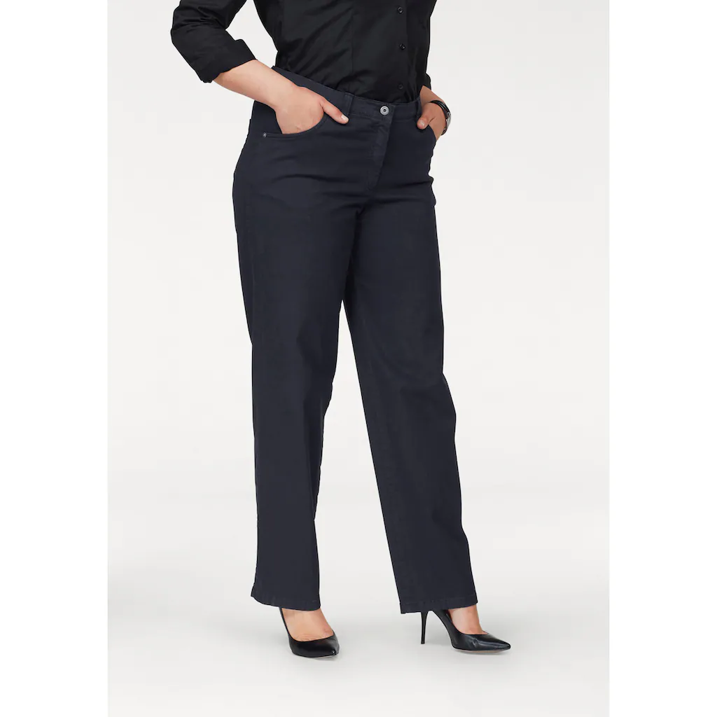 KjBRAND Straight-Jeans »Babsie« mit weitem Oberschenkel