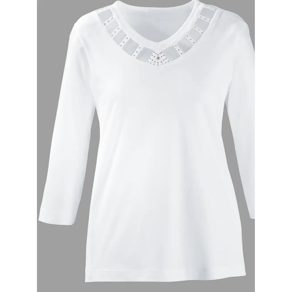 Lady 3/4-Arm-Shirt »Shirt« (1 Tlg.)
