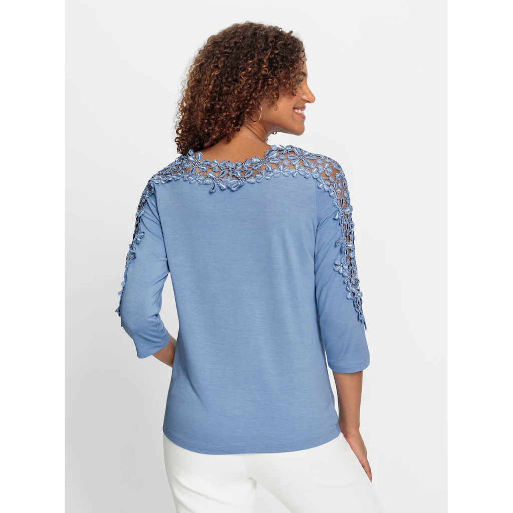 Lady 3/4-Arm-Shirt »Shirt« (1 Tlg.)