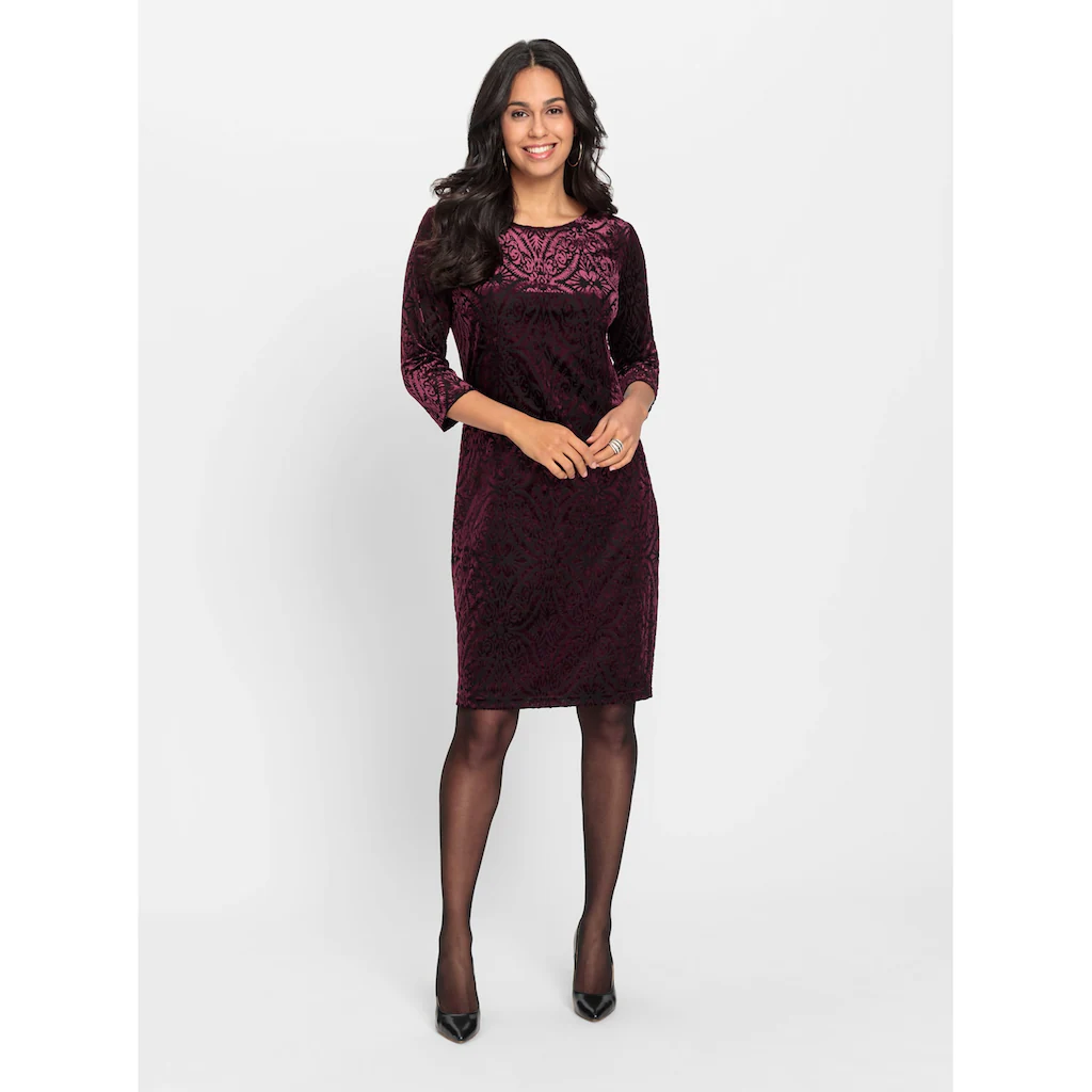 Lady Samtkleid »Jersey-Kleid«