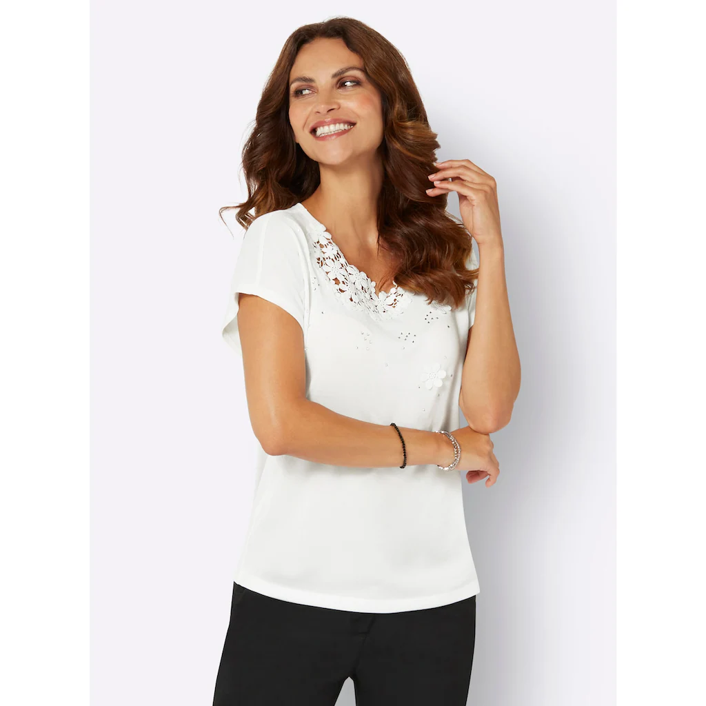 Lady Spitzenshirt »Shirt« (1 Tlg.)