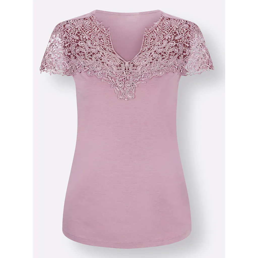 Lady Spitzenshirt »Shirt« (1 Tlg.)