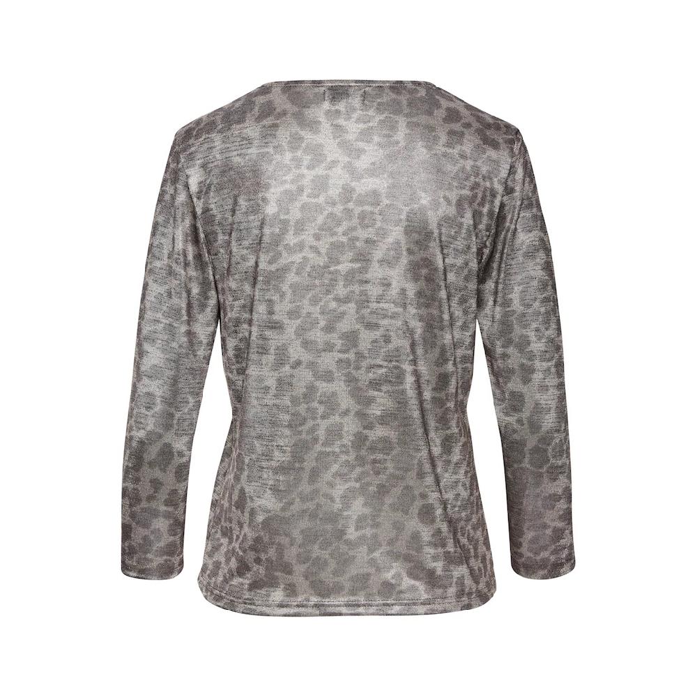 LASCANA 3/4-Arm-Shirt Mit Animaldruck Jerseyshirt Modisch