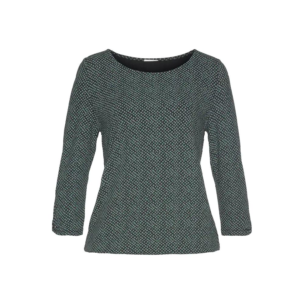 LASCANA 3/4-Arm-Shirt »mit Kleinem Cut-Out Am Ärmelsaum« Aus Weichem Viskose-Stretch