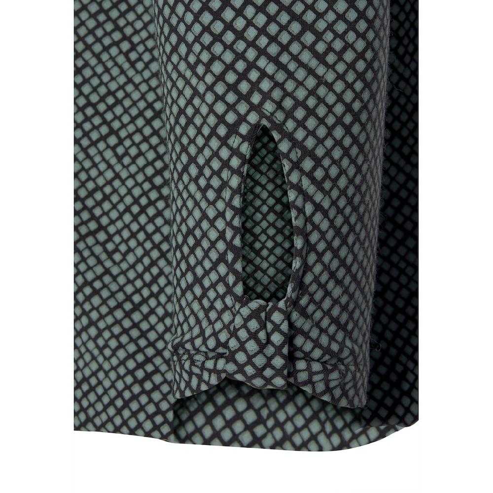 LASCANA 3/4-Arm-Shirt »mit Kleinem Cut-Out Am Ärmelsaum« Aus Weichem Viskose-Stretch