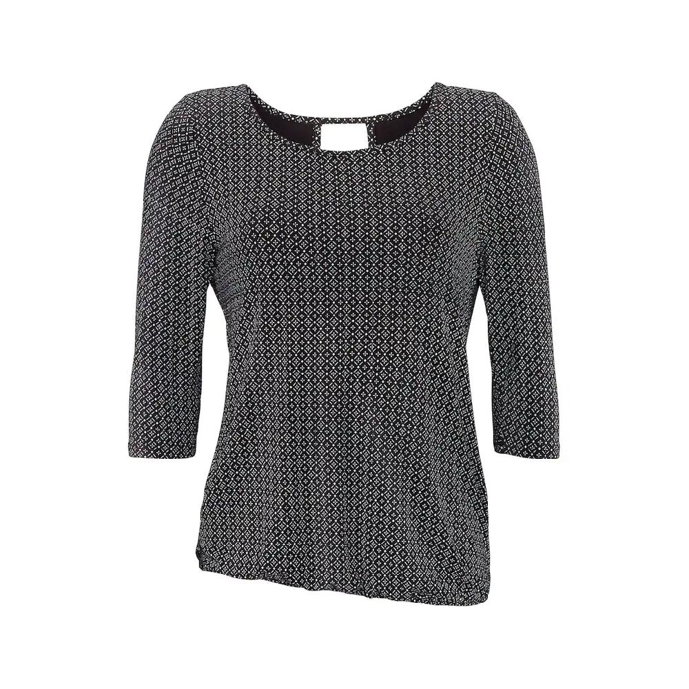 LASCANA 3/4-Arm-Shirt »mit Modischem Cut-out« (2er-Pack) Aus Weichem Viskose-Stretch