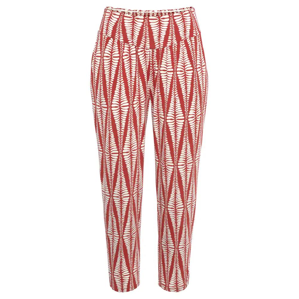 LASCANA 7/8-Hose Mit Breitem Bündchen Leichte Sommerhose Mit Taschen Strandhose