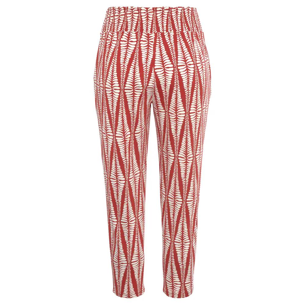 LASCANA 7/8-Hose Mit Breitem Bündchen Leichte Sommerhose Mit Taschen Strandhose