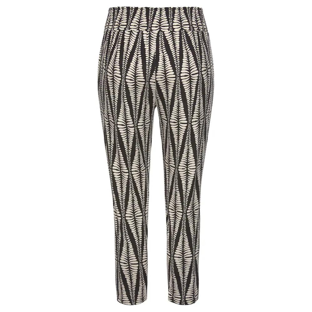 LASCANA 7/8-Hose Mit Breitem Bündchen Und Allover-Druck Leichte Jerseyhose Sommerhose