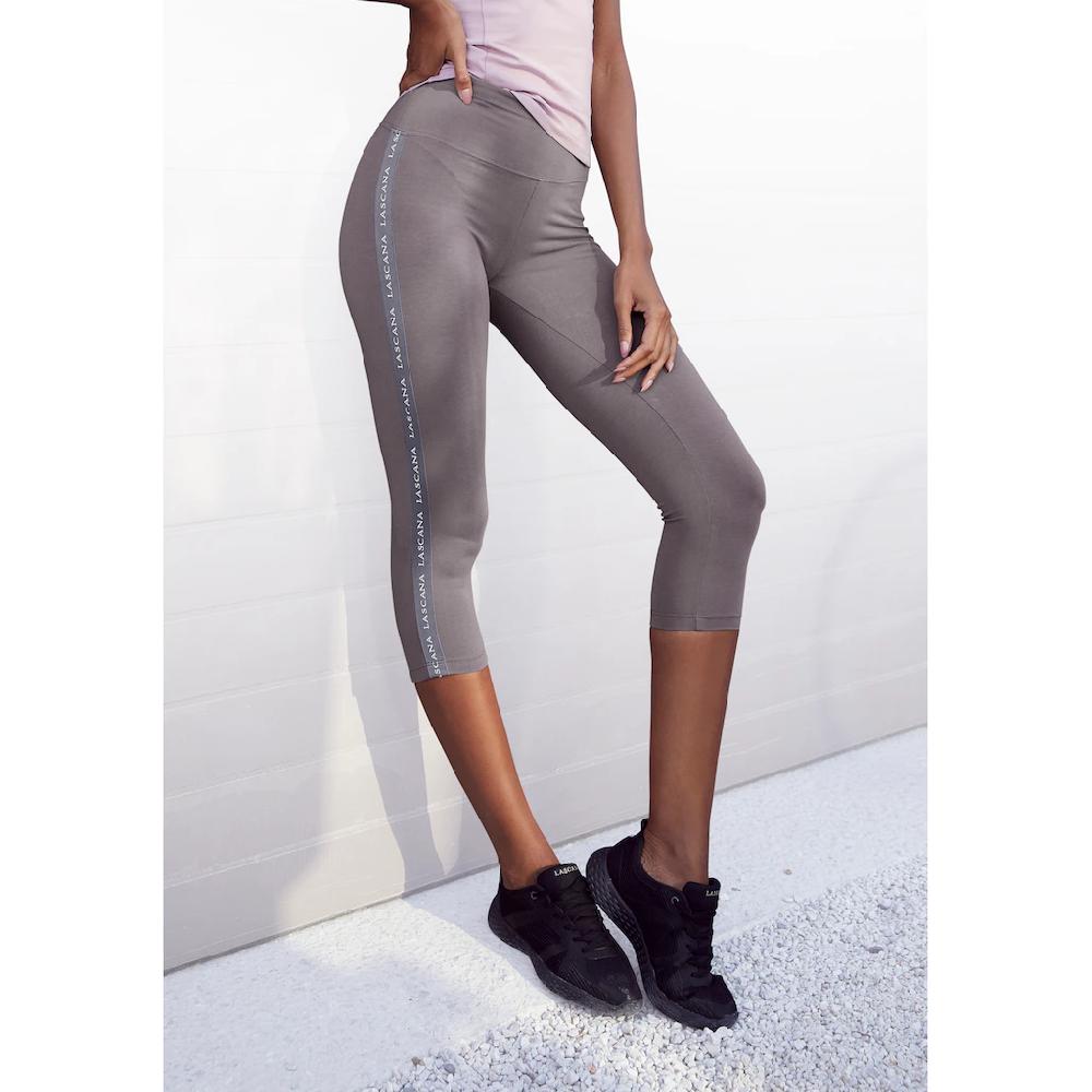 LASCANA ACTIVE Caprileggings mit breitem Komfortbund
