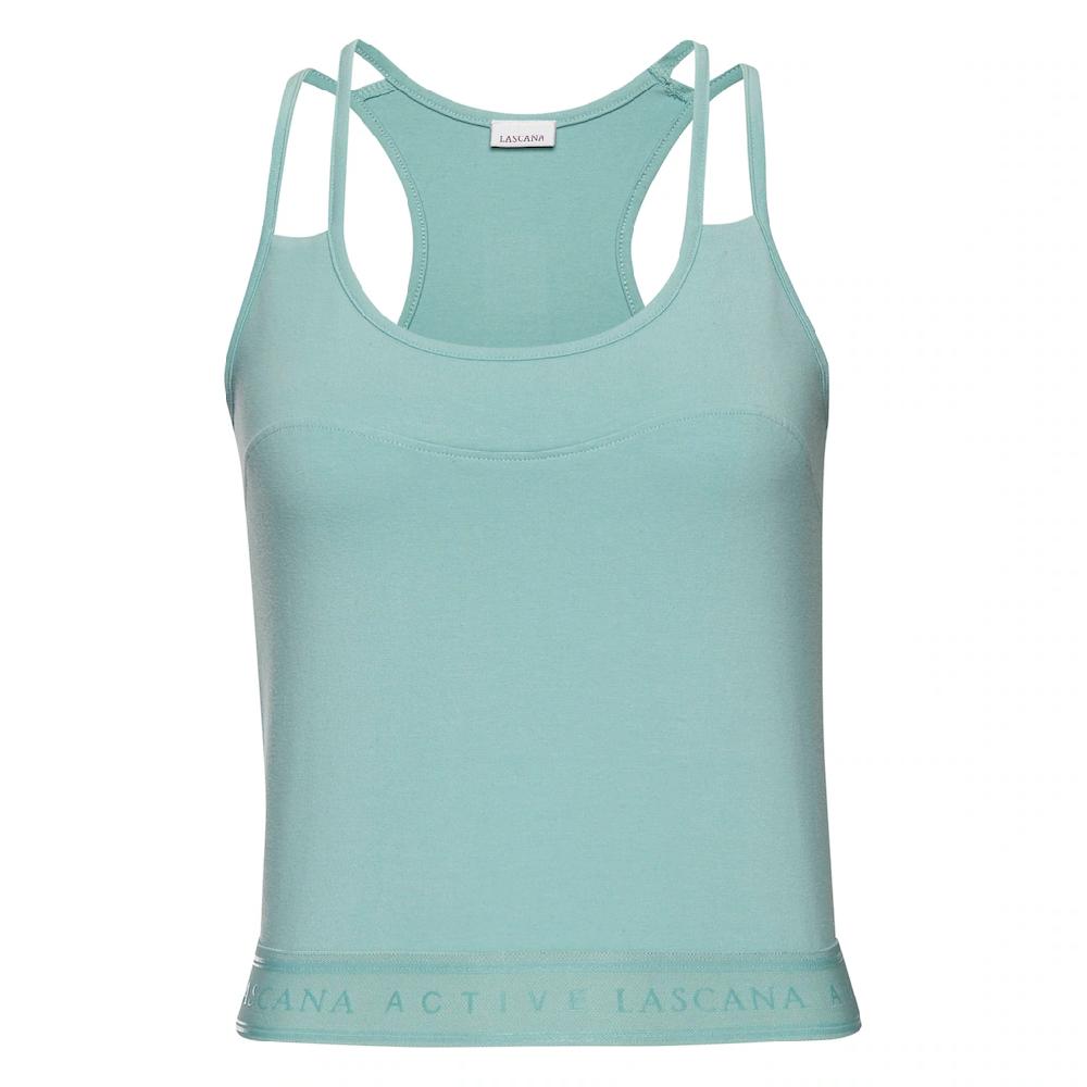 LASCANA ACTIVE Crop-Top Mit Teilungsnaht