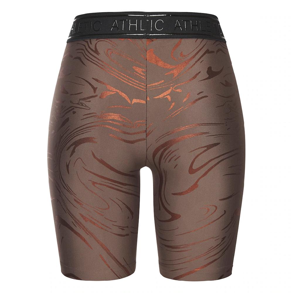 LASCANA ACTIVE Funktionsshorts Mit Glänzendem 3D Schriftzug Auf Dem Bund