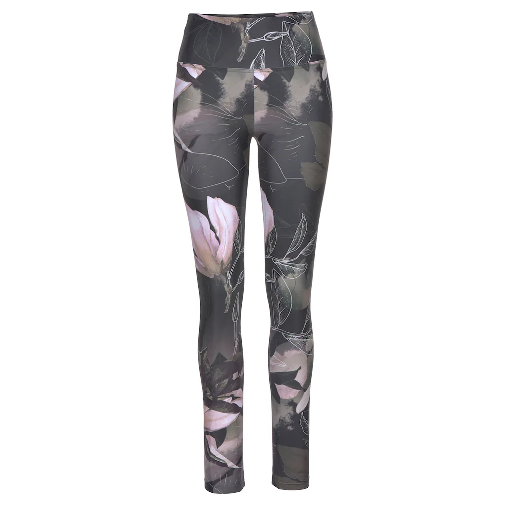 LASCANA ACTIVE Leggings »Tropical« Mit Abstraktem Blumenprint Loungewear