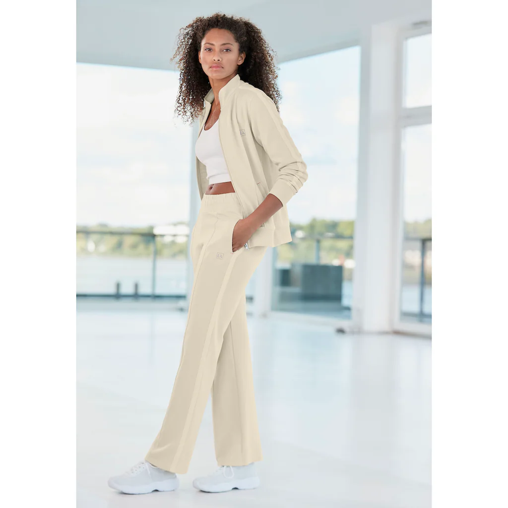 LASCANA ACTIVE Sweatjacke Mit Kontrastierendem Einsatz