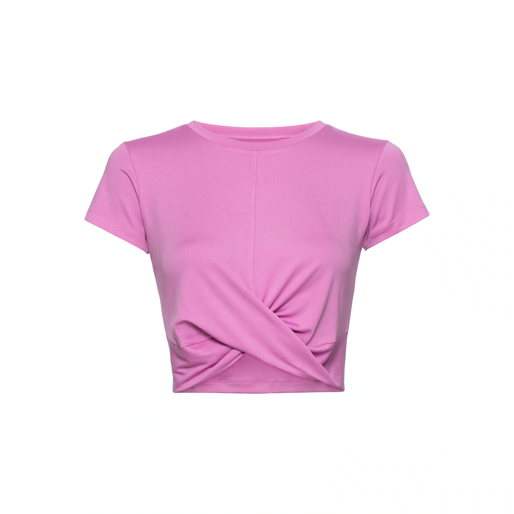 LASCANA ACTIVE T-Shirt Sportshirt In Wickeloptik