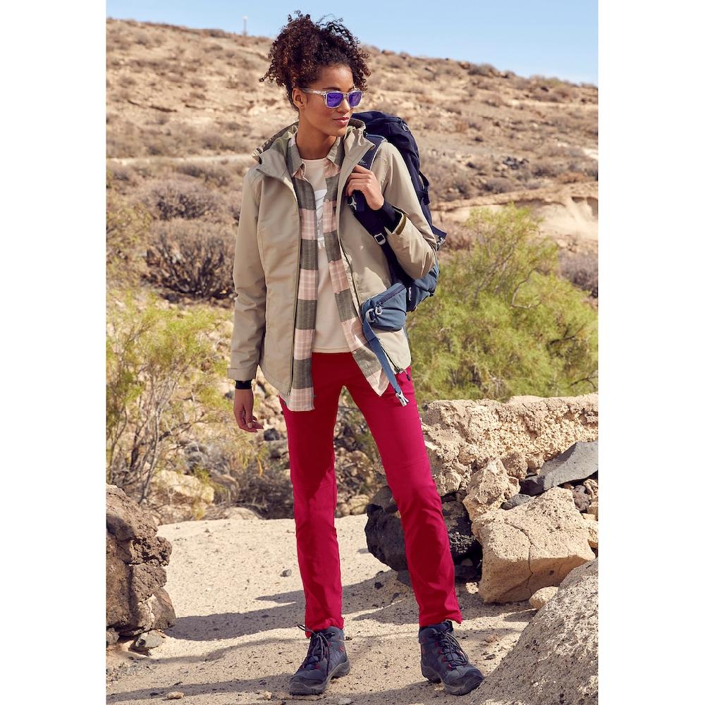 LASCANA ACTIVE Trekkinghose Mit 3 Zipper Taschen