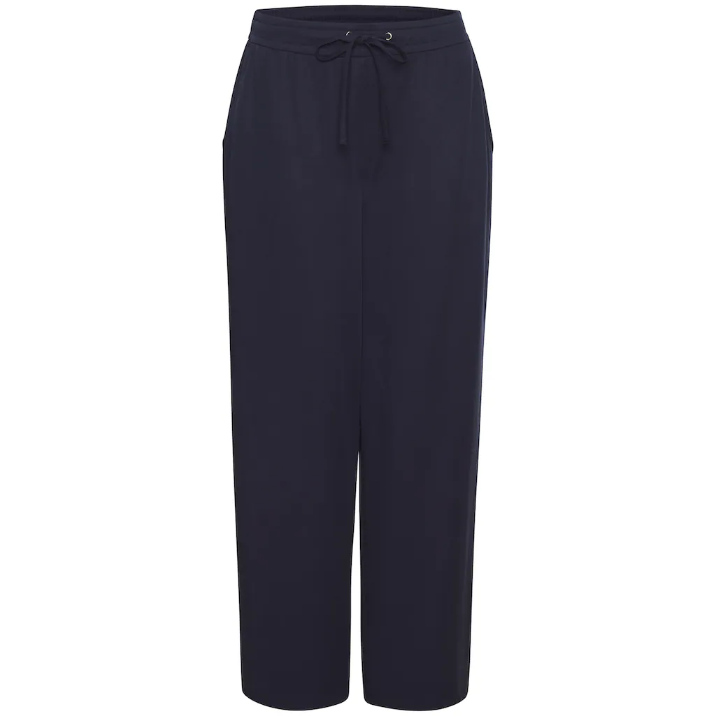 LASCANA Anzughose Mit Bindeband Palazzohose Aus Lyocell Mit Taschen