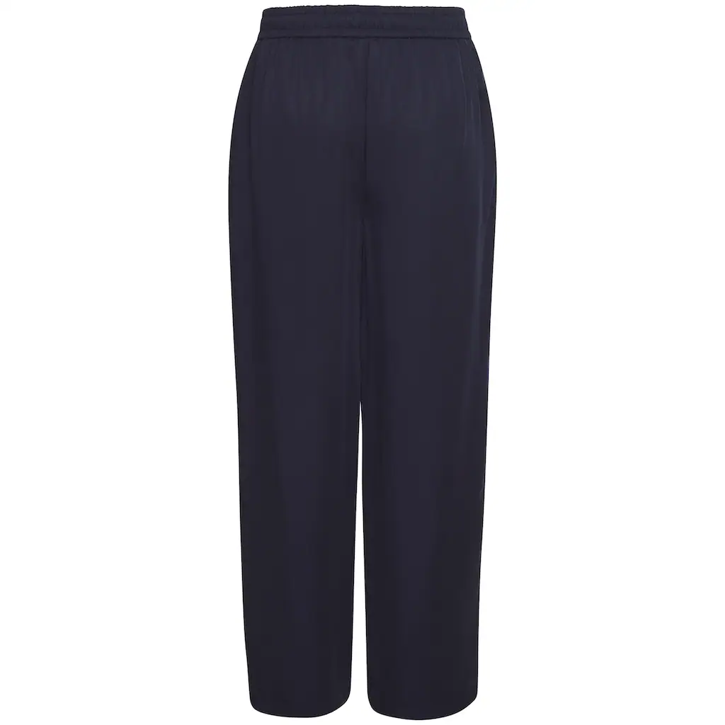 LASCANA Anzughose Mit Bindeband Palazzohose Aus Lyocell Mit Taschen