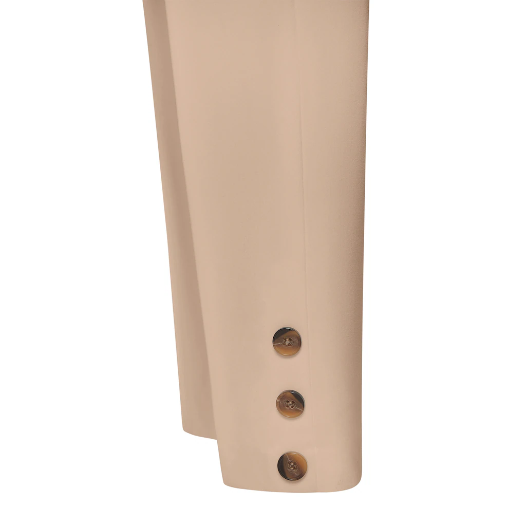 LASCANA Anzughose Mit Knöpfen Am Beinsaum Figurbetont Anzughose Business-Look