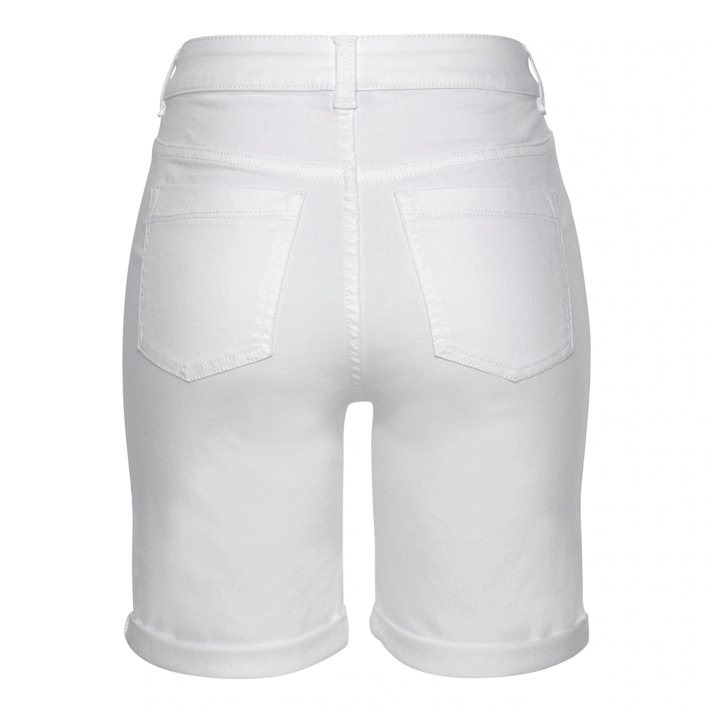 LASCANA Bermudas Mit Knopfleiste Baumwollstretch Kurze Hose