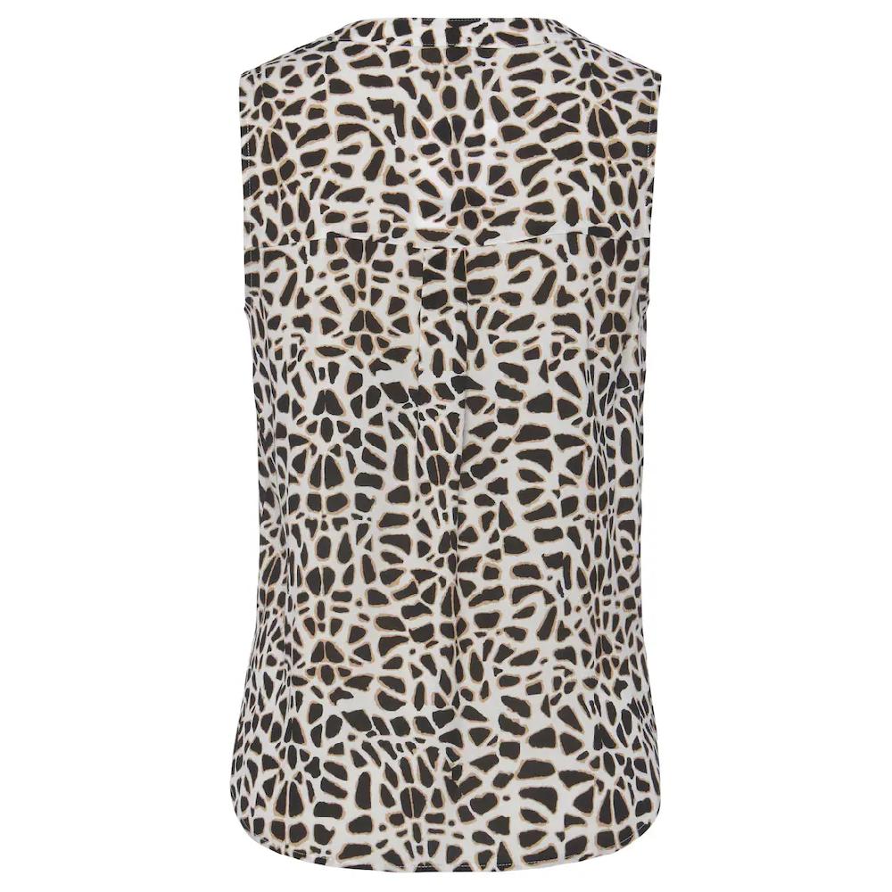 LASCANA Blusentop Mit Animalprint Und V-Ausschnitt Blusenshirt Casual