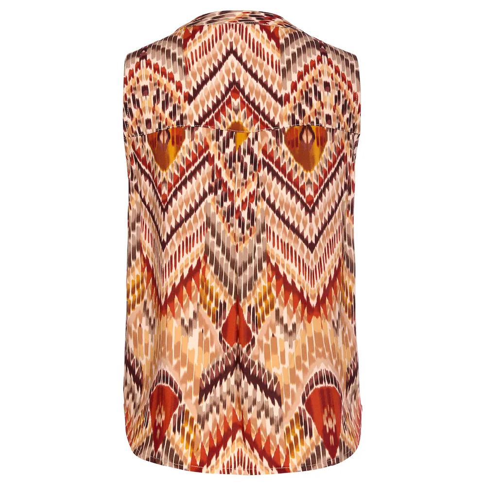 LASCANA Blusentop Mit Ethnoprint Und V-Ausschnitt Blusenshirt