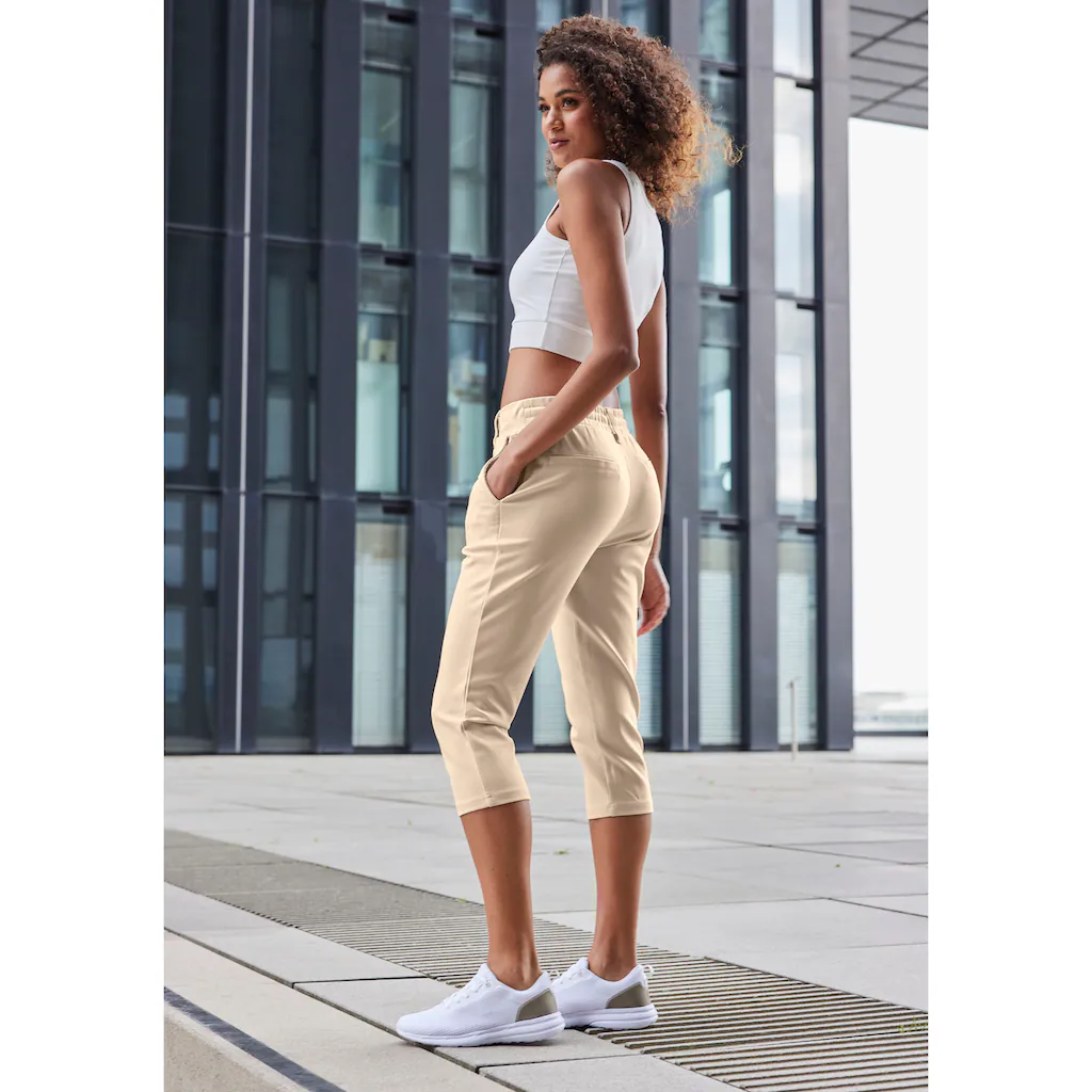 LASCANA Caprileggings Mit Seitlichen Taschen Loungewear