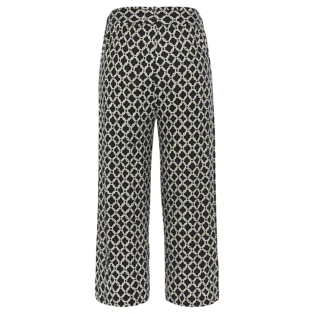 LASCANA Culotte (mit Bindegürtel) Mit Alloverdruck 7/8-Hose Jerseyhose