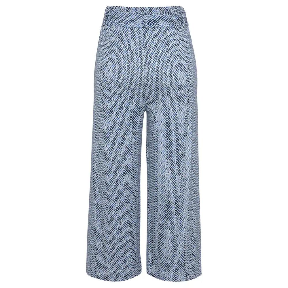 LASCANA Culotte (mit Bindegürtel) Und Tupfenprint Leicht Und Elastisch Jerseyhose Sommerhose