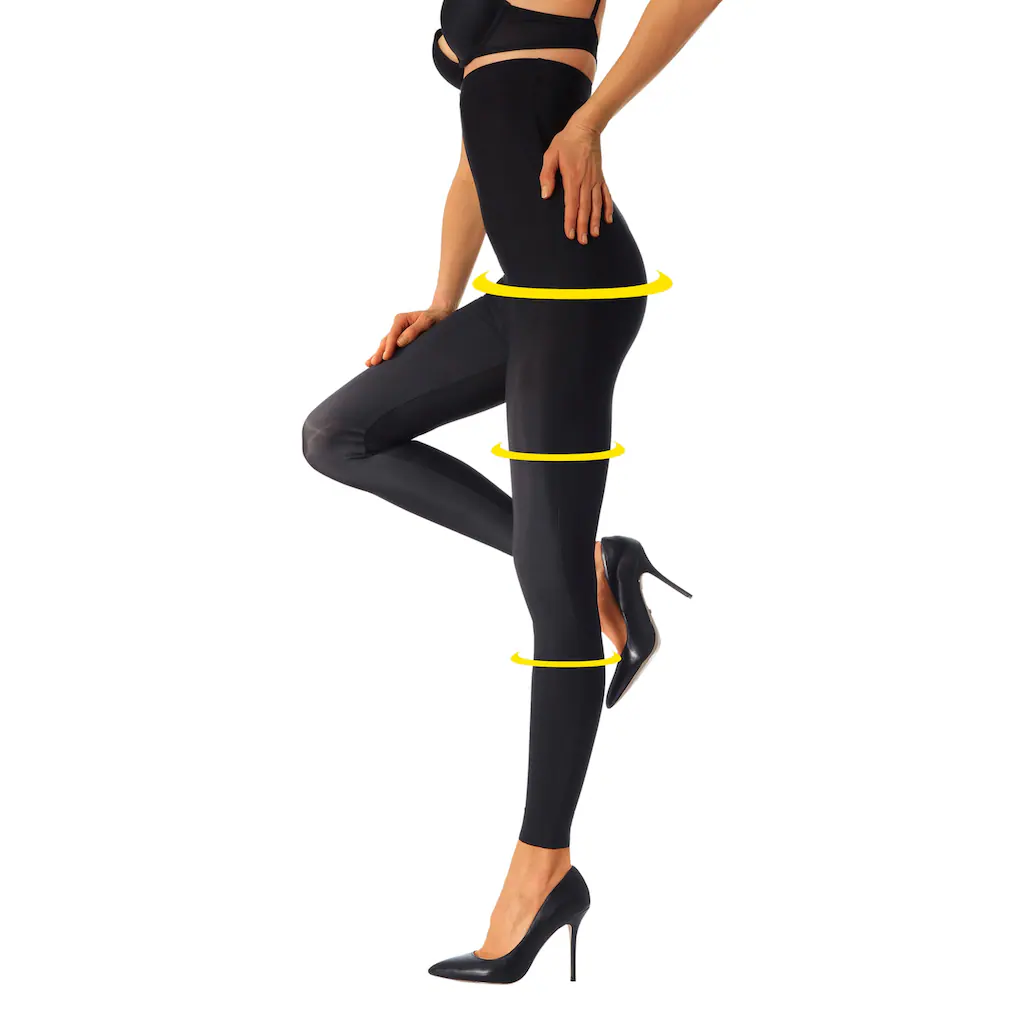 LASCANA Highwaist Leggings mit leichtem Shaping Effekt Loungewear