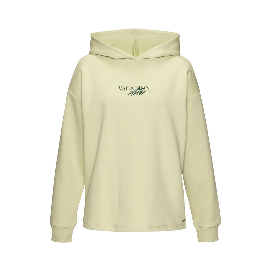 LASCANA Hoodie (1 Tlg.) Kapuzensweatshirt Loungeshirt Mit Frontprint Loungewear